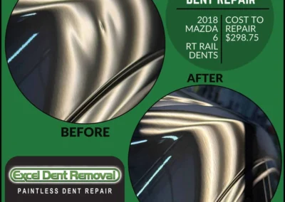 2018 Mazda 6 Rt Rail Dents