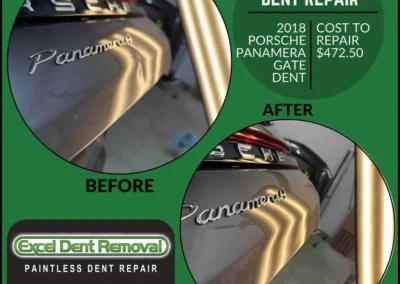 2018 Porsche Panamera Gate Dent