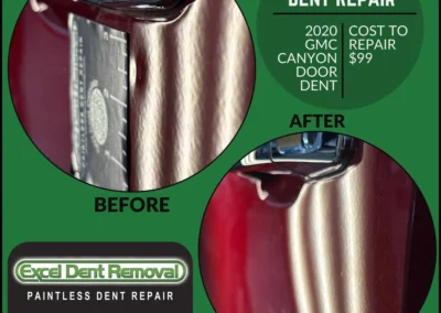 2020 GMC Canyon Door Dent
