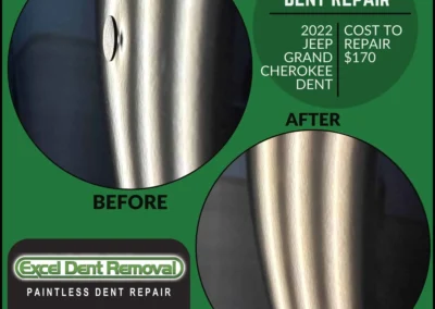 2022 Jeep Grand Cherokee Door Dent