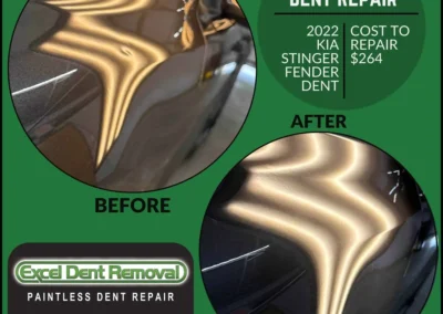 2022 Kia Stinger Fender Dent