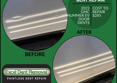 2023 Hummer EV Door Dents
