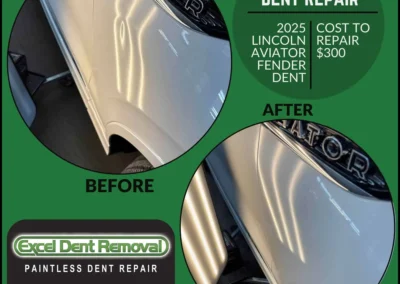 2025 Lincoln Aviator RT Fender Dent