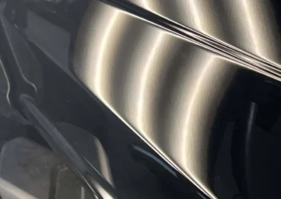 After PDR Repair of Crease Dents in Door of Truck