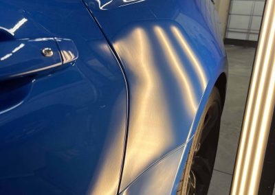 Discover the Benefits of Paintless Dent Repair: Stunning Results for a 2024 Camaro 16 After PDR Repair of Crease In Camaro QRT