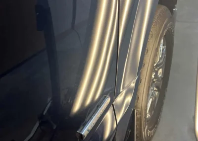 After Paintless Dent Repair Door Crease