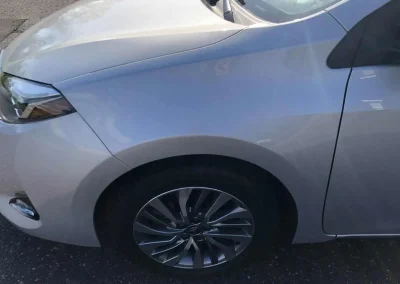 After Repair of Large Dent in 2018 Toyota Corolla