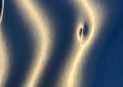 Discover the Benefits of Paintless Dent Repair: Stunning Results for a 2024 Camaro 10 Closeup After PDR for Door Ding Camaro