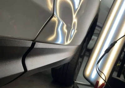 Collision Damage to Honda Door