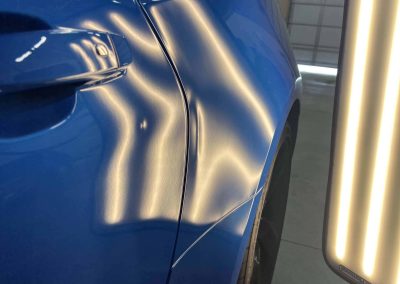 Discover the Benefits of Paintless Dent Repair: Stunning Results for a 2024 Camaro 5 Damage to Door and QRT of 24 Camaro