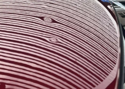 Hail Dents Truck Roof