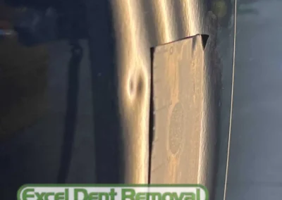 Measure 1 Inch Door Ding for PDR Estimate