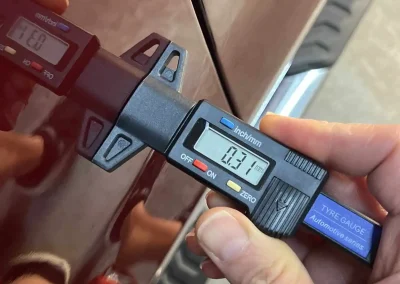 Measure Depth Door Ding