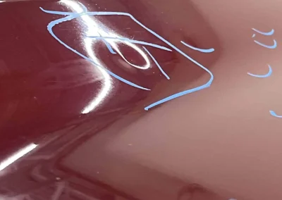 Oversized Dent in Silverado Hood