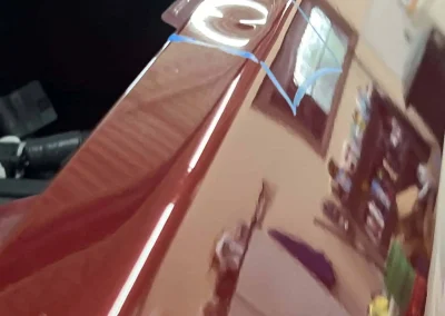 Oversized Dent in Top of Fender