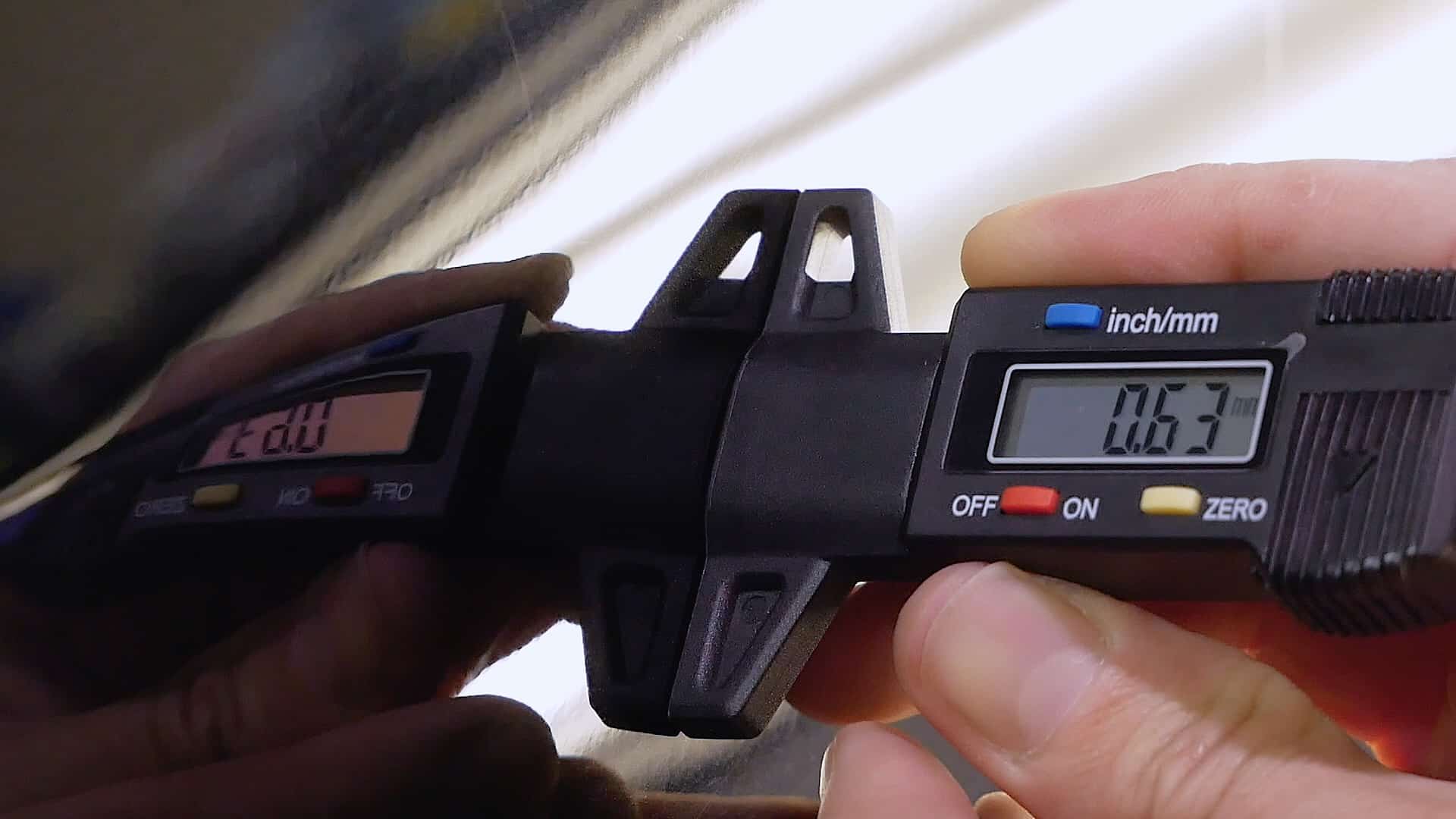 measure depth of dent measure depth of dent